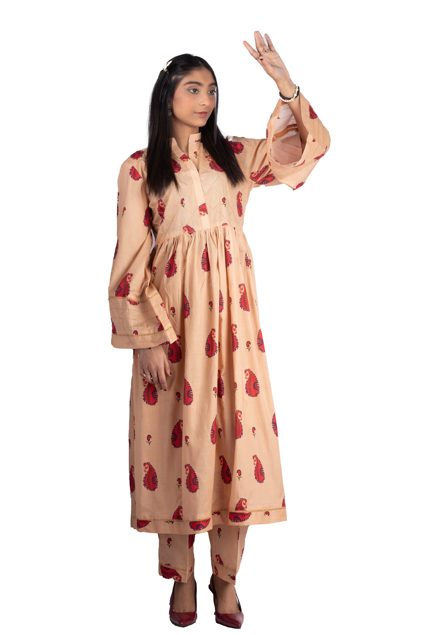 Lawn Frock For Summers