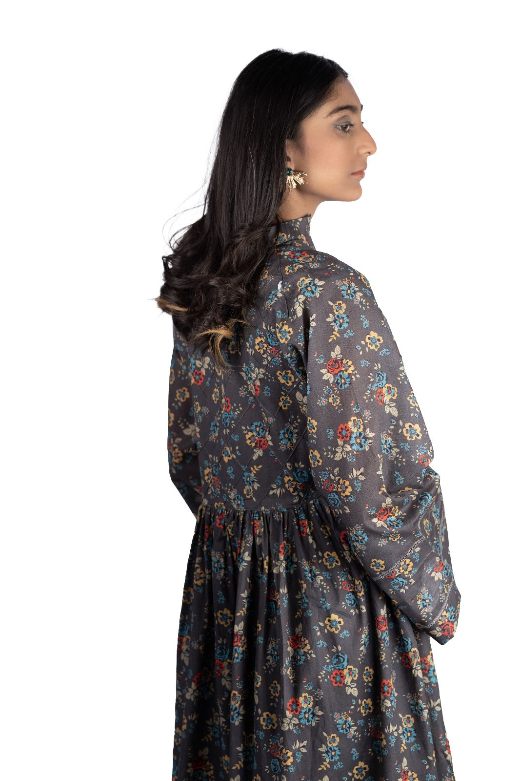 2 Piece Lawn Stitched Suit/Dress