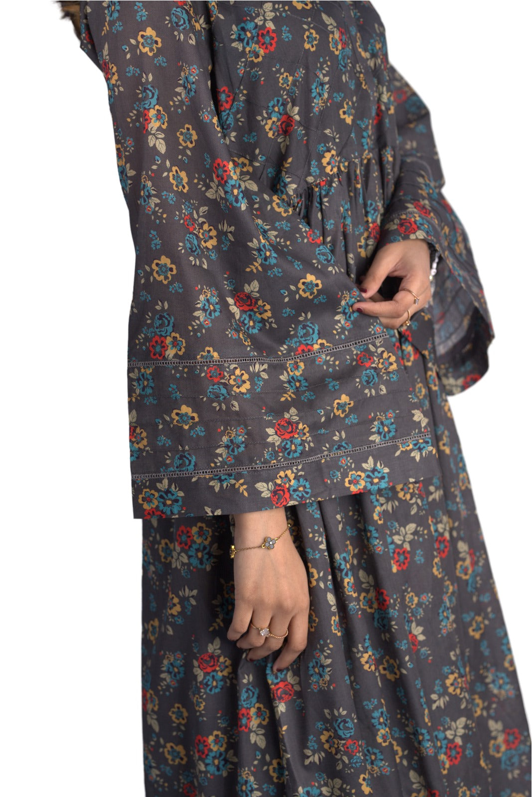 2 Piece Lawn Stitched Suit/Dress