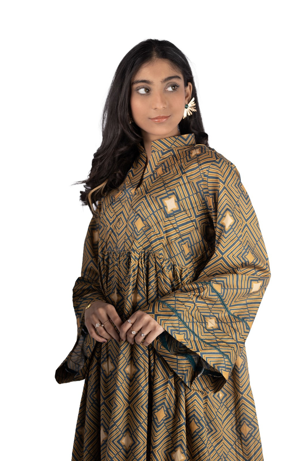 Ladies 2 Piece Lawn Summer Dress