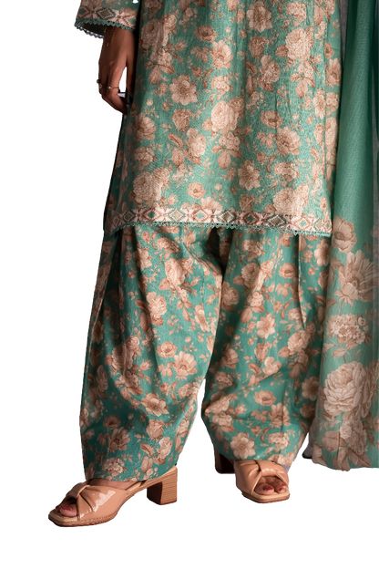 Premium Lawn Suits for Women – 3-Piece Suit with Dupatta