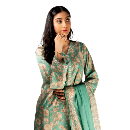 Premium Lawn Suits for Women – 3-Piece Suit with Dupatta