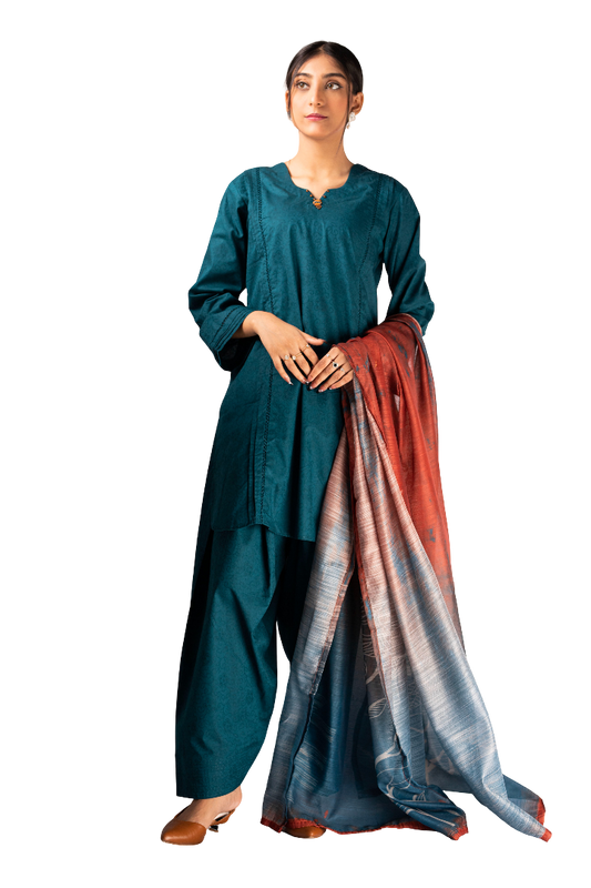 Ladies Summer Lawn 3 Piece Suit