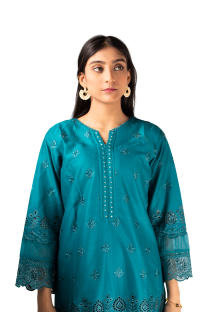 3 Piece Lawn Stitched Suit For Women