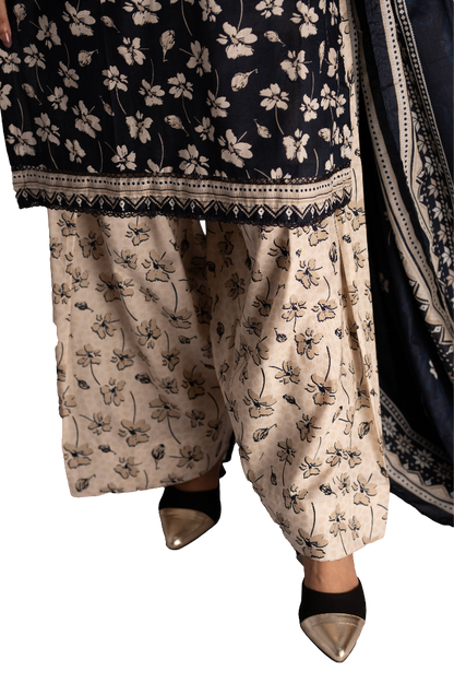 Printed Lawn Suit For Women 3 Piece