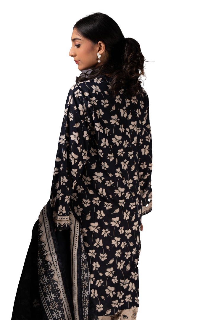 Printed Lawn Suit For Women 3 Piece